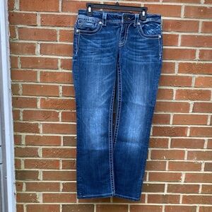 Miss Me Dark Blue Boot Cut Jeans Size 30